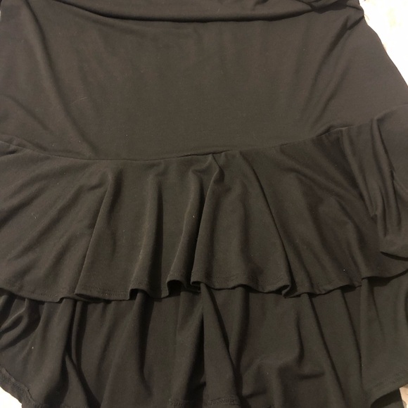 LuLaRoe Elegant Black Flared Sleeve Dress - Picture 9 of 10